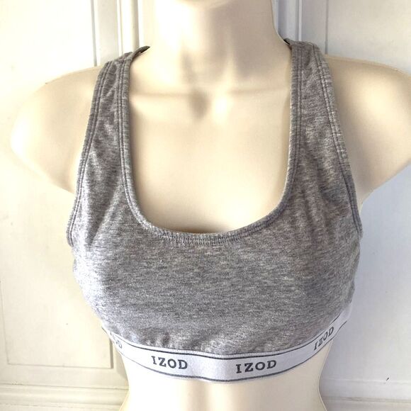IZOD Athletic Sports Bra Unlined Womens Size Large Set of 2 - Picture 3 of 9